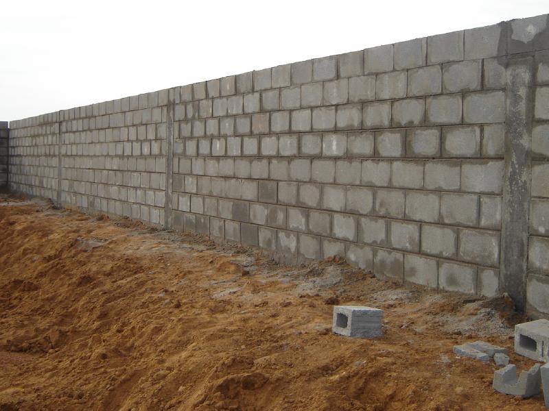hollow block wall