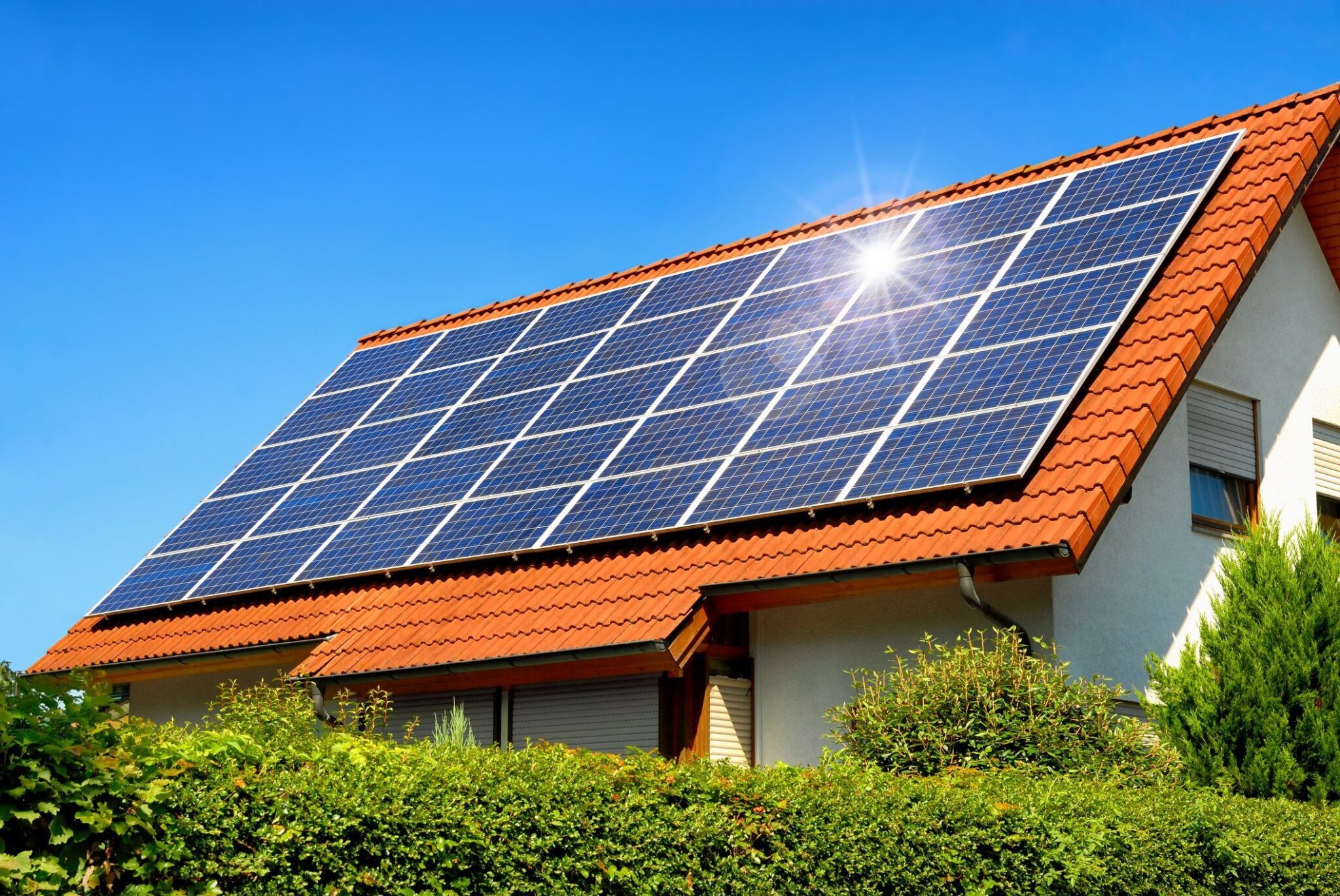 solar home green building