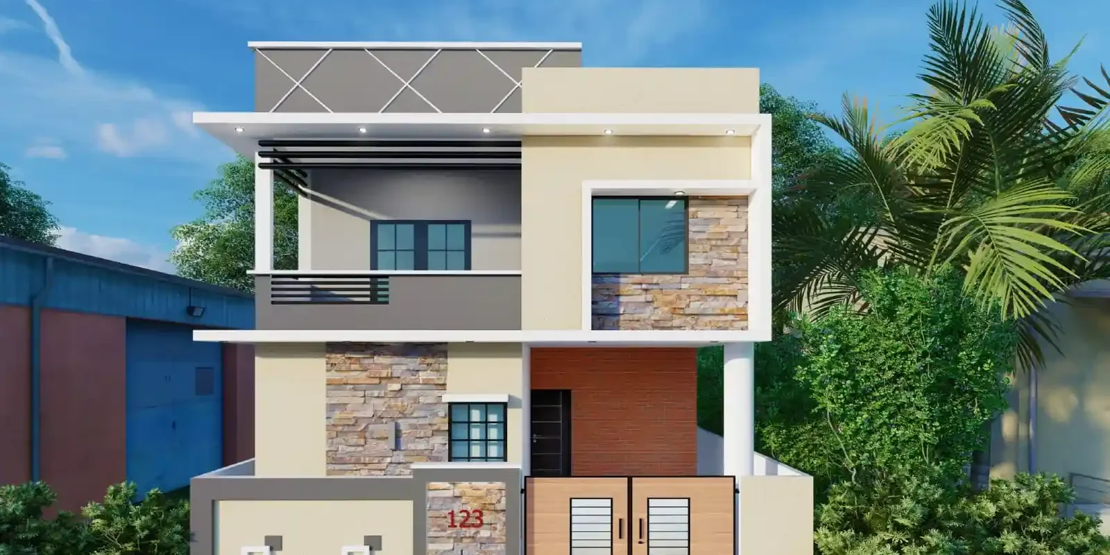 Manapakkam Elevation Image