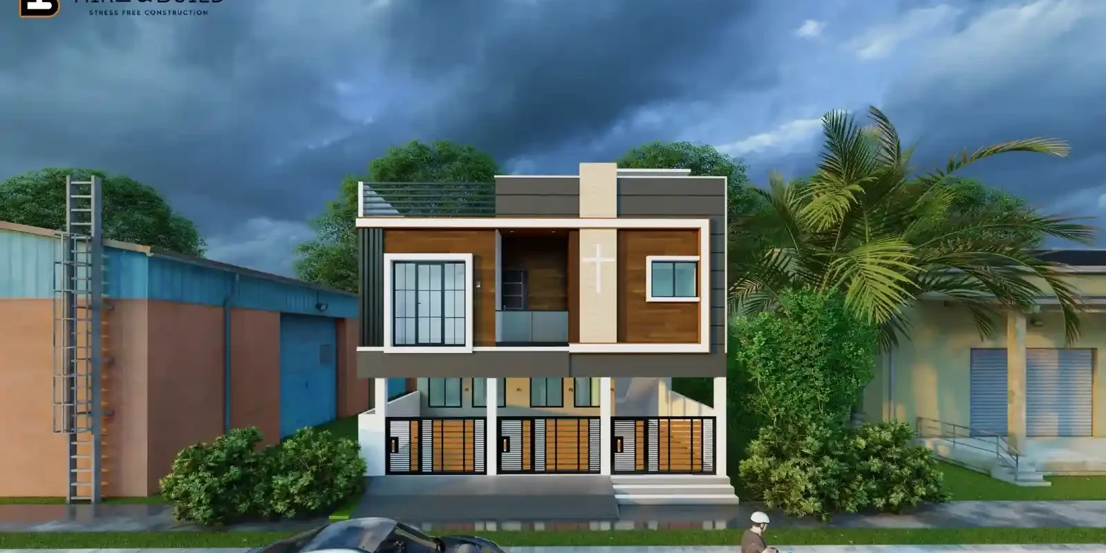 Puzhal Elevation House Image