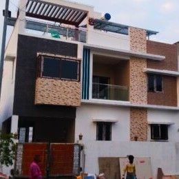 House construction project by Vignesh in Thalumbur Chennai