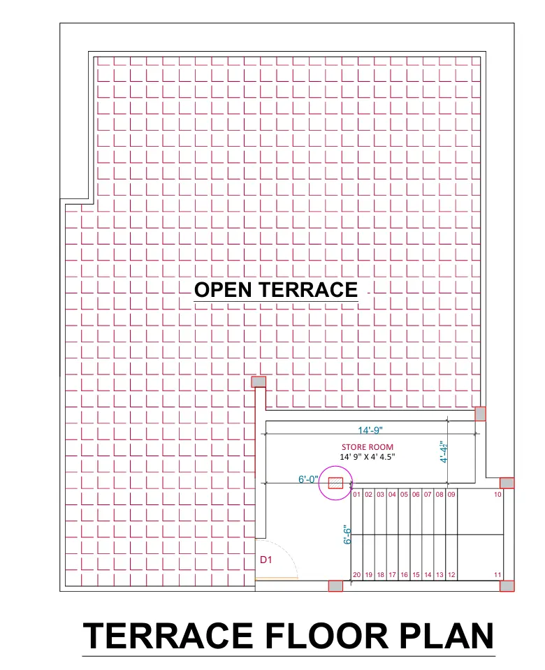 Terrace Floor Plan