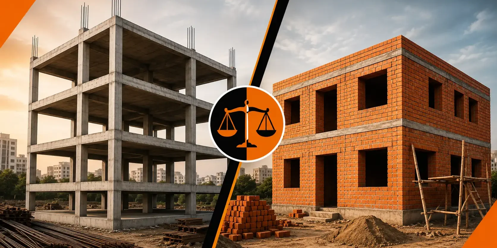 RCC Frame vs Load Bearing Structure